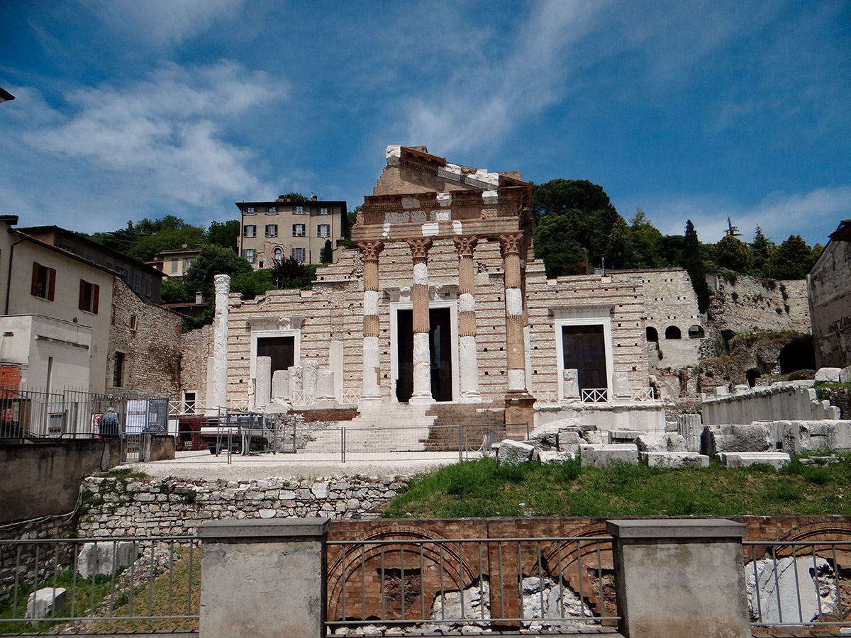 Das römische Theater von Brescia